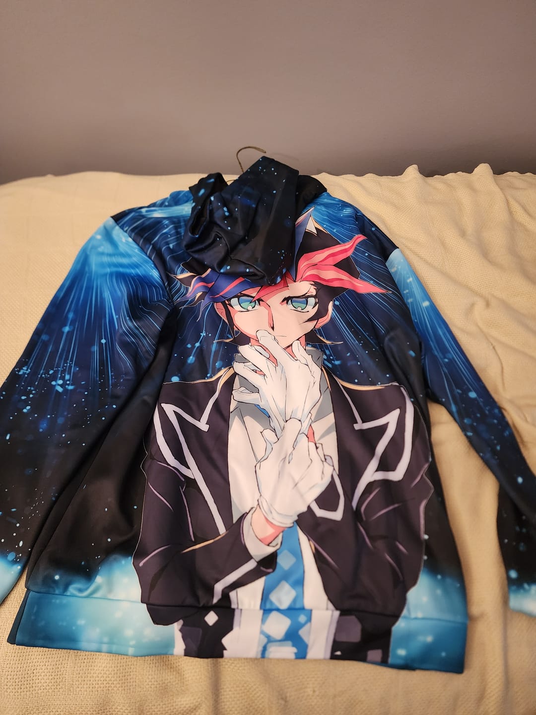 Customer photo review of Yu Gi Oh! Yusaku Fujiki T-shirt Hoodie Tank Top