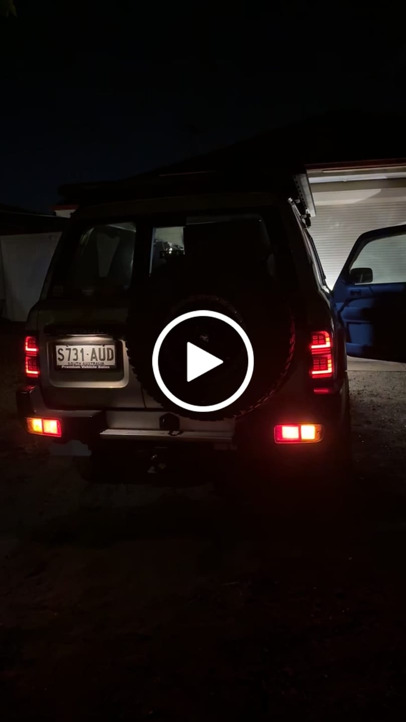Customer video review of Nissan Gu Patrol Series 1 - 3 1998 - 2004 LED Tail Lights
