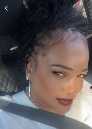 Customer photo review of Collagen Night Wrapping Mask