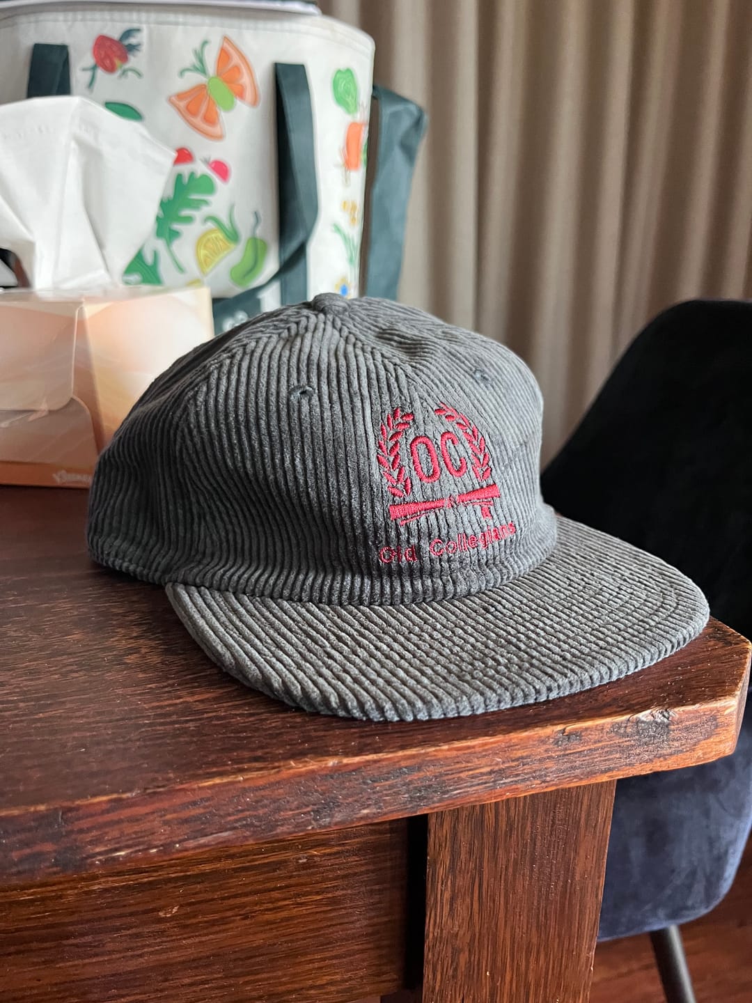 Customer photo review of CUSTOM CORDUROY CAP