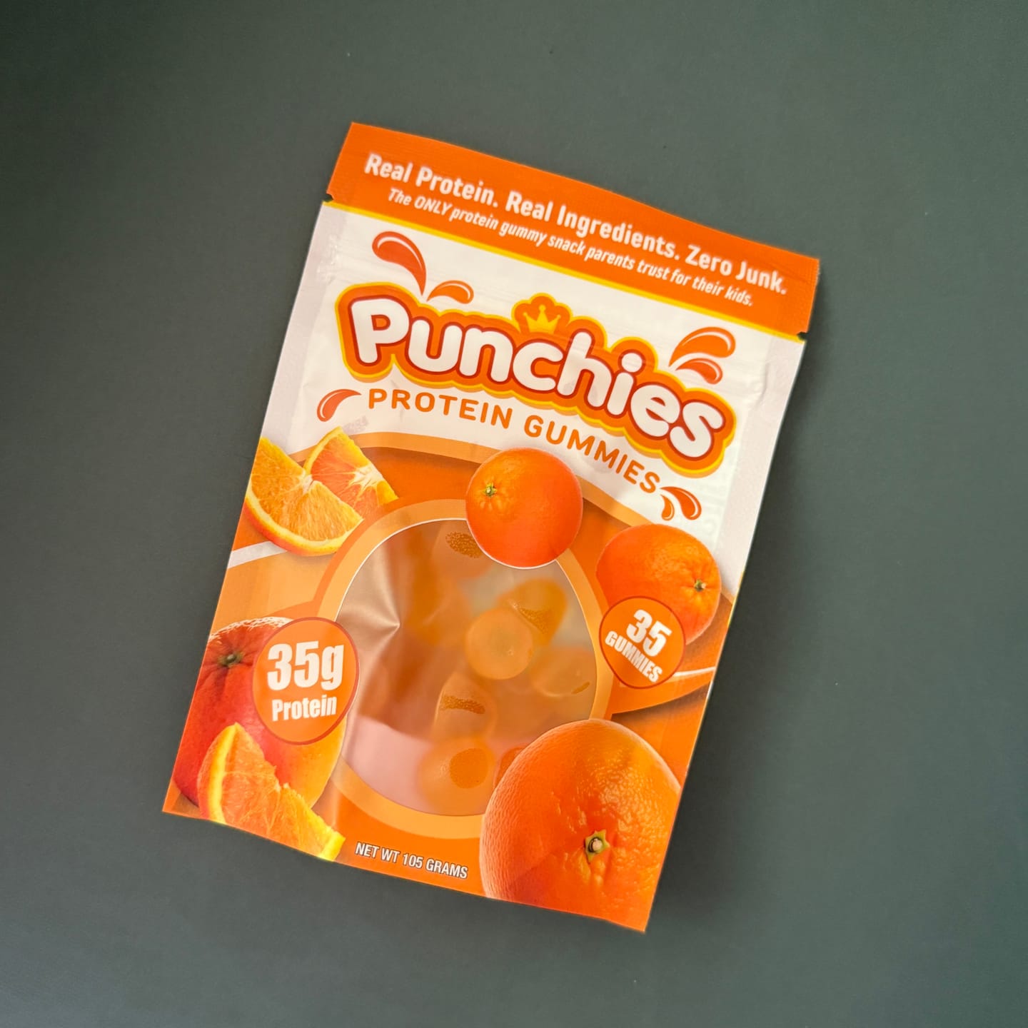 Customer photo review of Protein Gummies for Kids