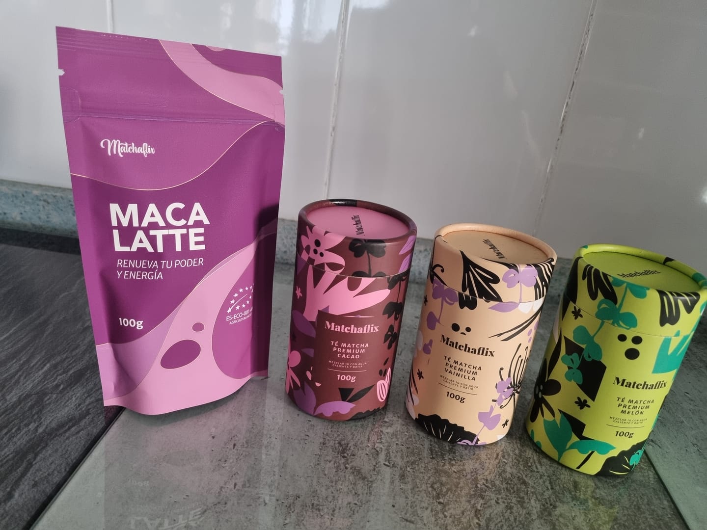 Customer photo review of Maca Latte