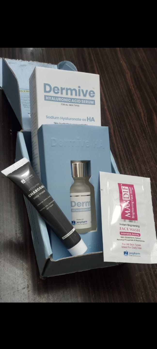 Customer photo review of Dermive Hydrating Serum
