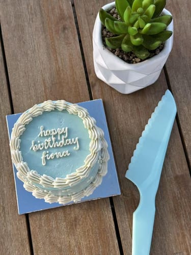 Customer photo review of aroha mini cake