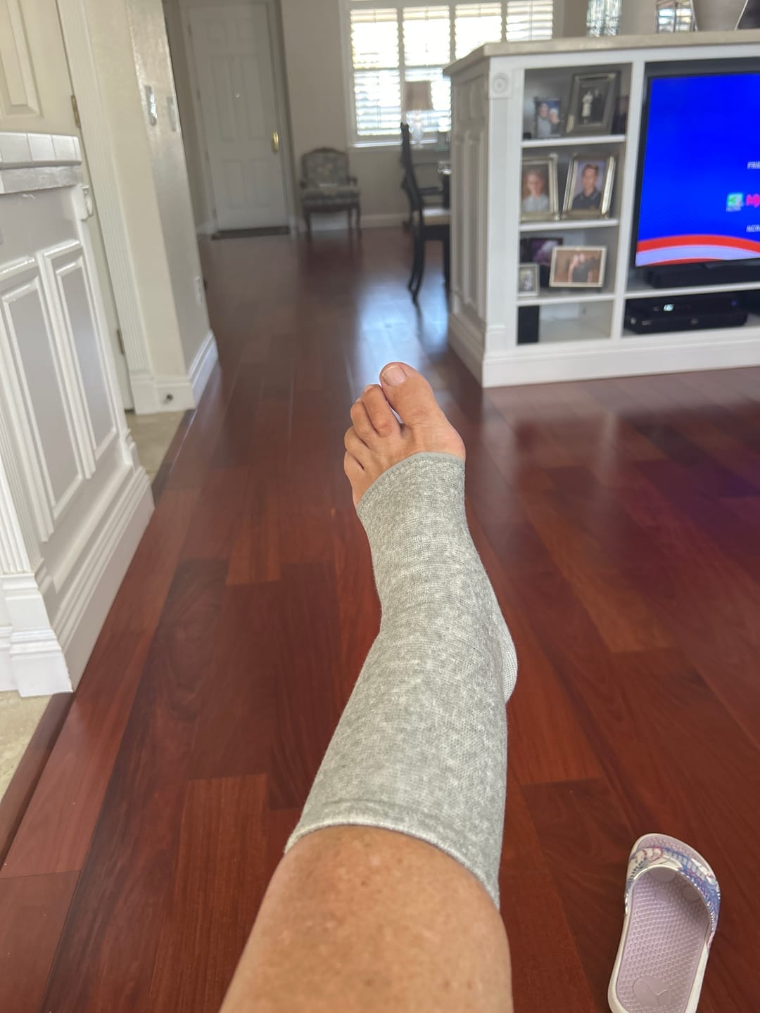 Customer photo review of Chaussettes Anti-fatigue en Bambou