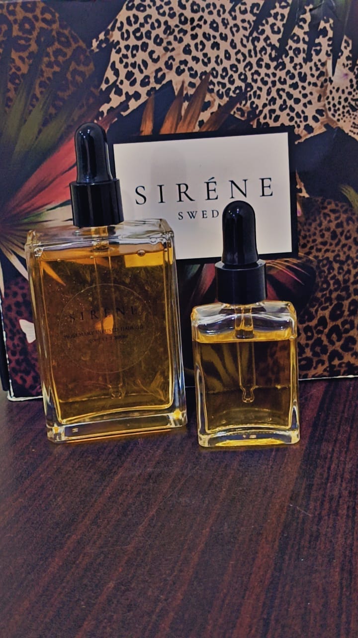 Customer photo review of Rosemary Hair Oil