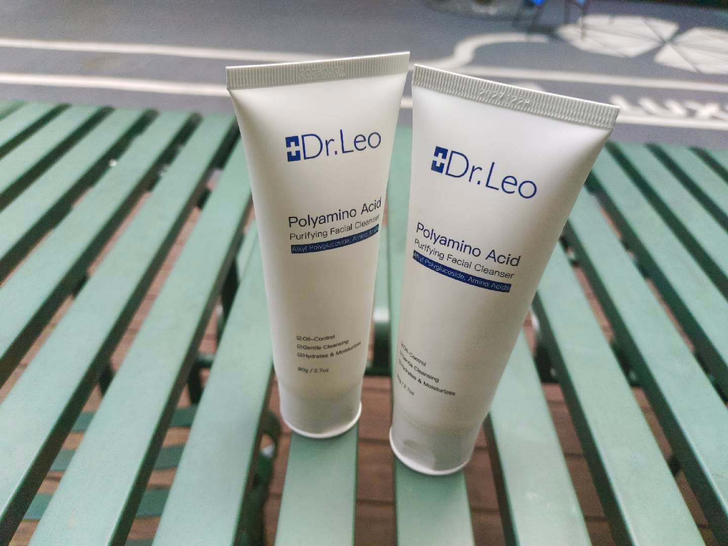 Customer photo review of Polyamino Acid Purifying Facial Cleanser