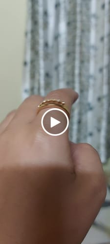 Customer video review of Cubic Tiara Wave Ring