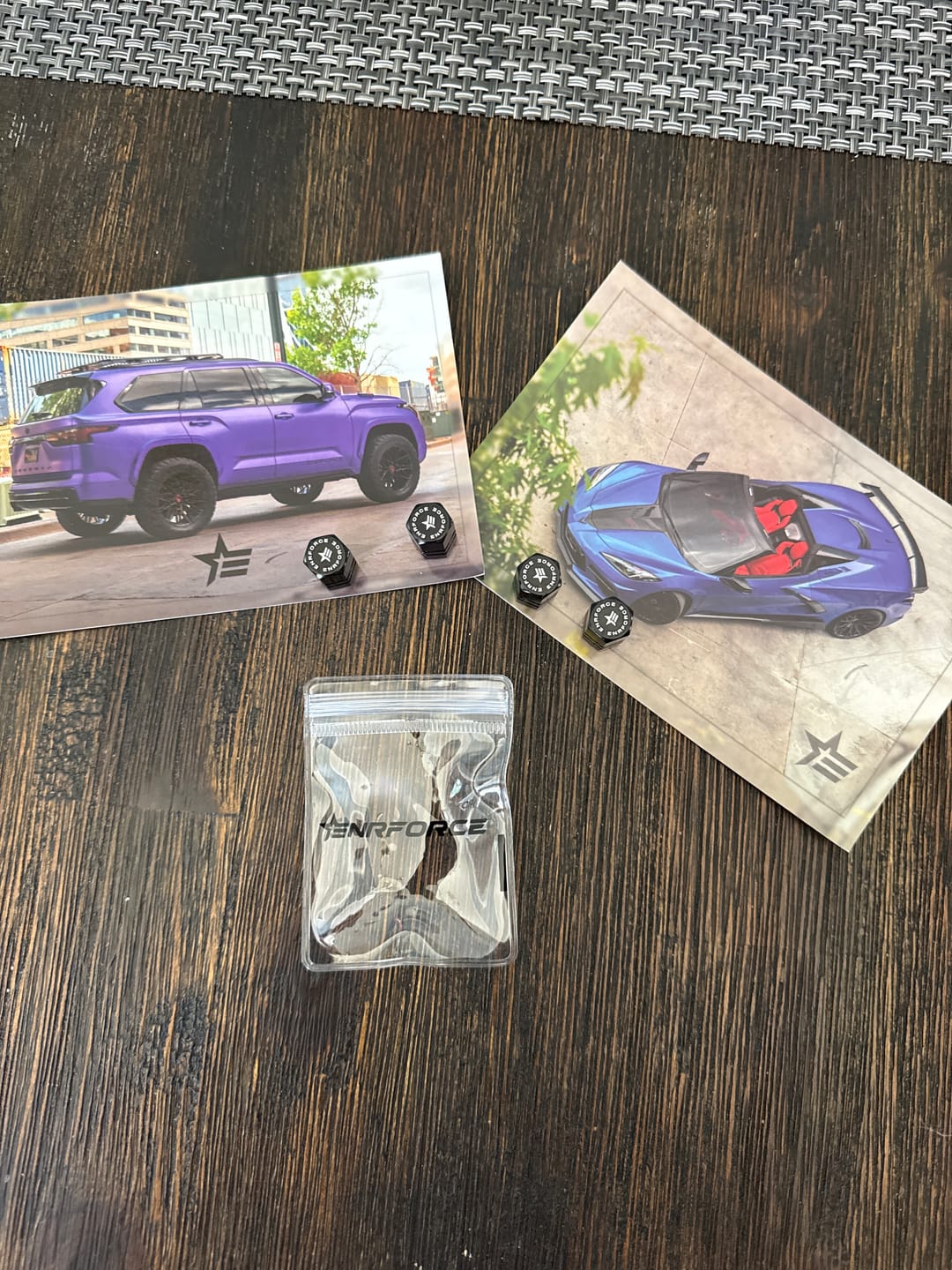 Customer photo review of Tire Valve Caps