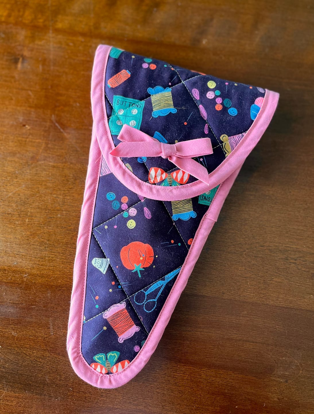 Customer photo review of Snippy Pouch | FREE Sewing Pattern by KATM ~ Digital PDF Pattern