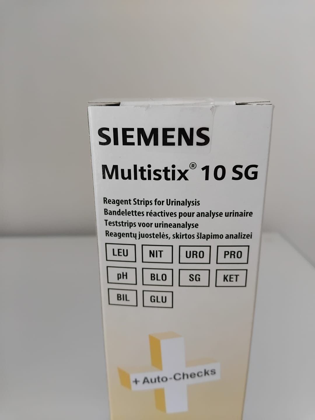 Customer photo review of Siemens Multistix 10SG Urinalysis Strips x 100