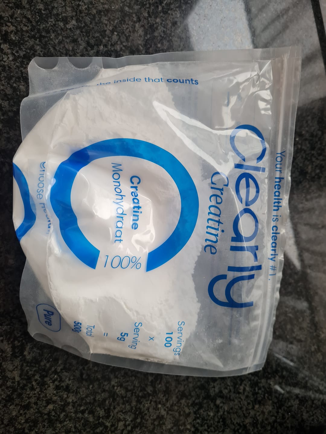 Customer photo review of Creatine