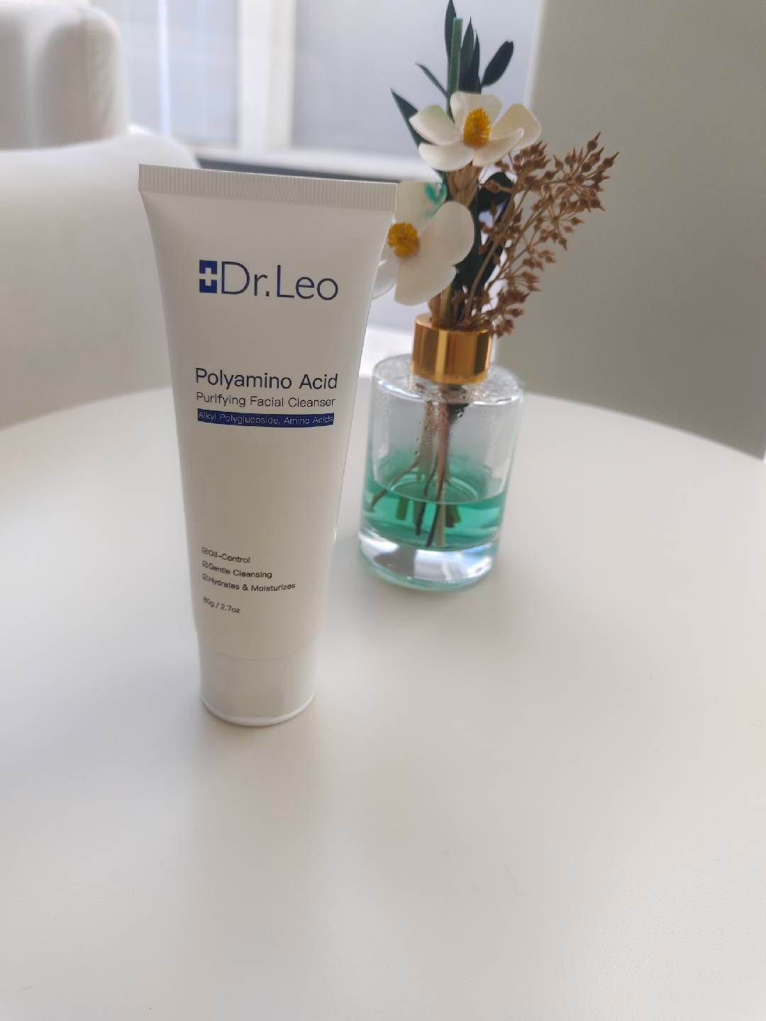 Customer photo review of Polyamino Acid Purifying Facial Cleanser