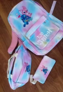 Customer photo review of סט בית ספר 3 ב-1 בעיצוב לילו וסטיץ'