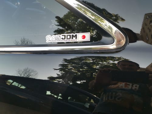 Customer photo review of Osaka Stickers JDM Stickers