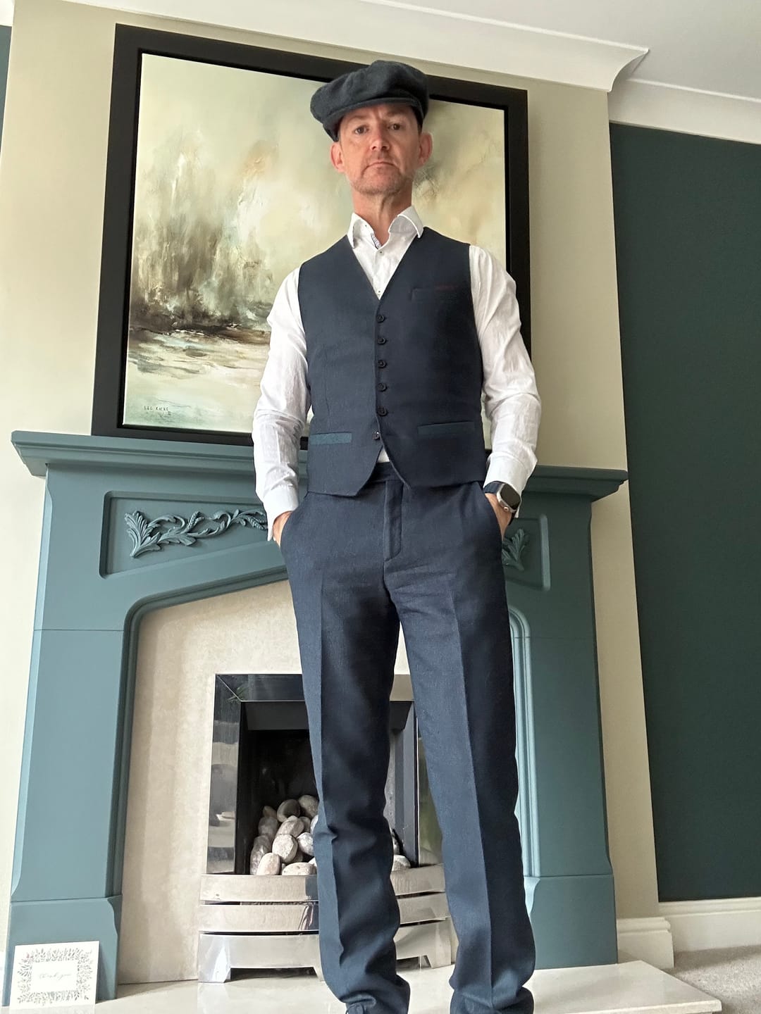 Customer photo review of Eight Piece Cap Tweed