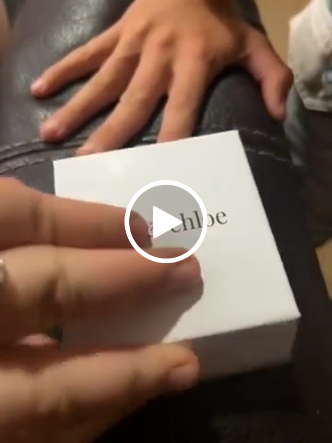 Customer video review of Moissanite by Cate & Chloe Emerson 0.36tcw Round Cut 925 Sterling Silver 18k White Gold Plated Wedding Band