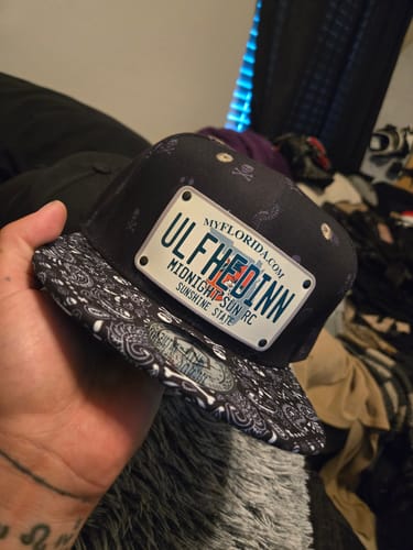 Customer photo review of Florida Plate Hat