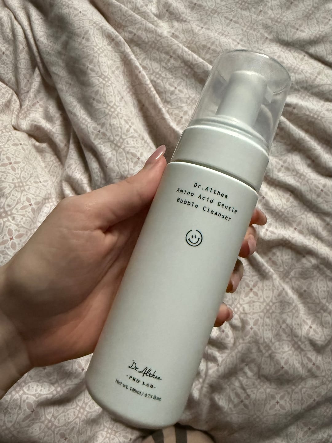 Customer photo review of Maigas putiņas ar aminoskābēm Dr. Althea Pro Lab Amino Acid Gentle Bubble Cleanser