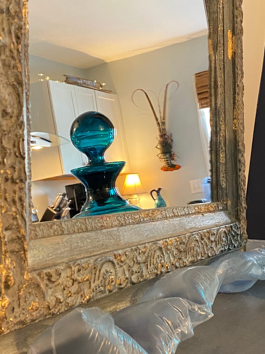 Customer photo review of Cracked Gesso