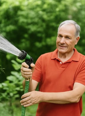 Customer photo review of AquaFlex Pro – Der flexible Gartenschlauch mit 7 Sprühfunktionen