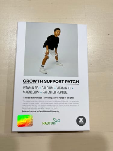 Customer photo review of HAUTUKI Growth Support Patch - 10 Month Supply (10Box) 50% OFF