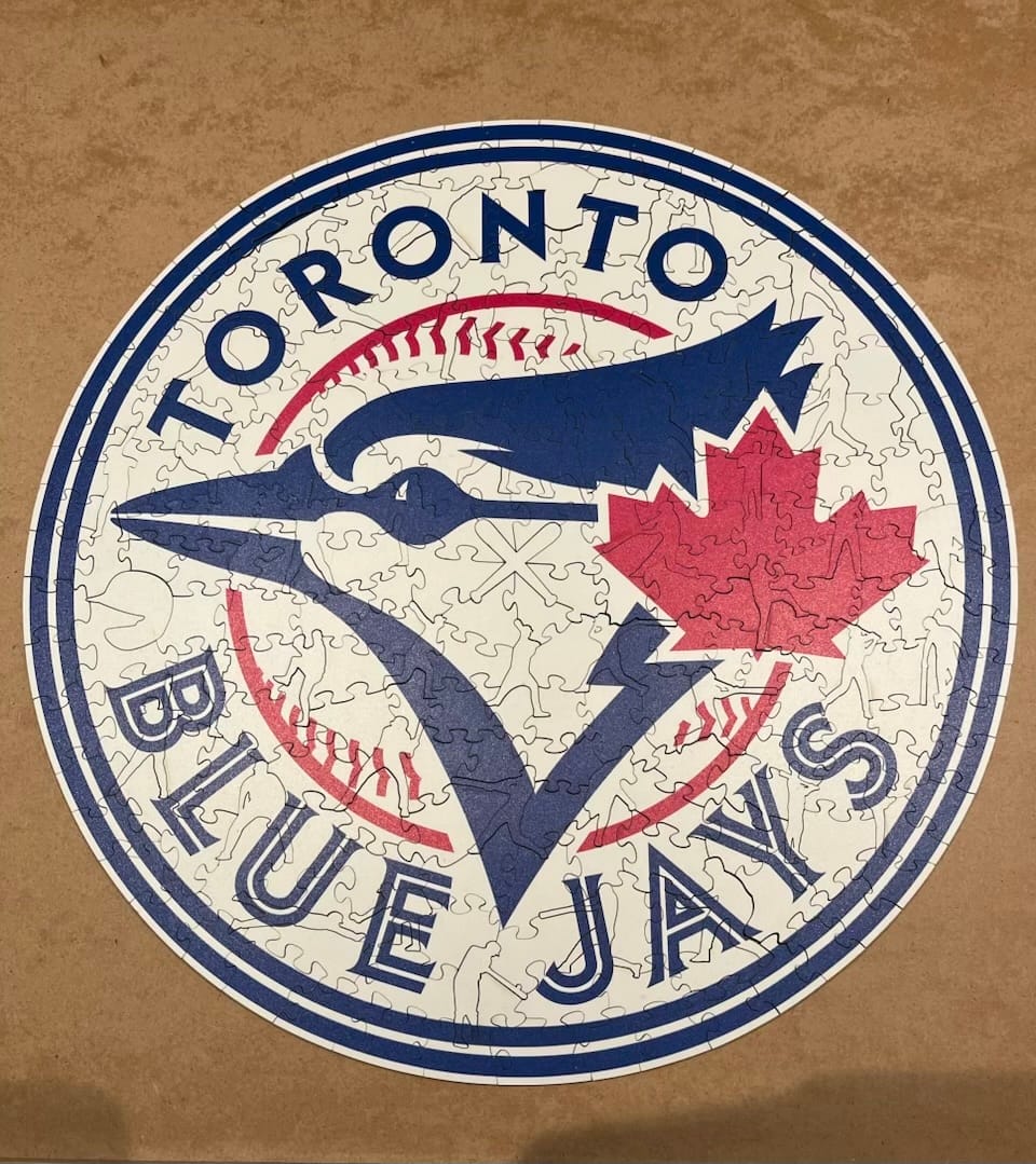 Customer photo review of Toronto Blue Jays™ - Wooden Puzzle