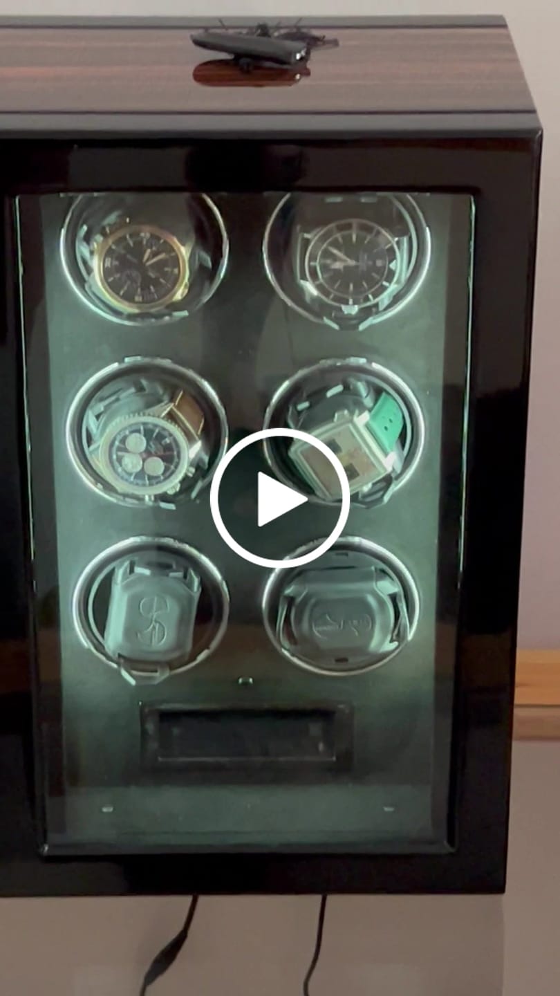 Customer video review of Opulent - Remote Controlled High-End Watch Winder