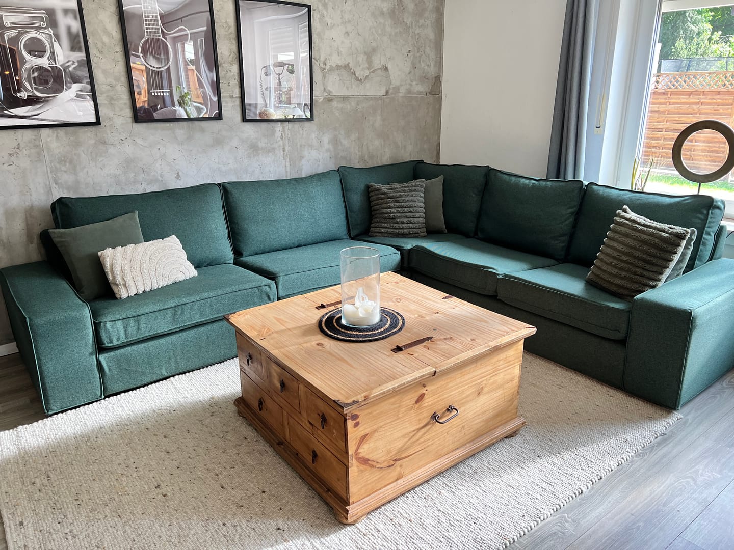 Customer photo review of KIVIK 5 Seat IKEA Corner Sofa Cover (2+3)