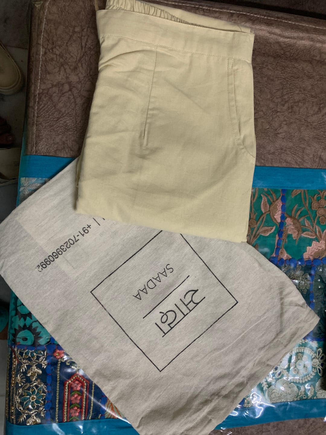 Customer photo review of Ash 4-Way Stretchable Pants