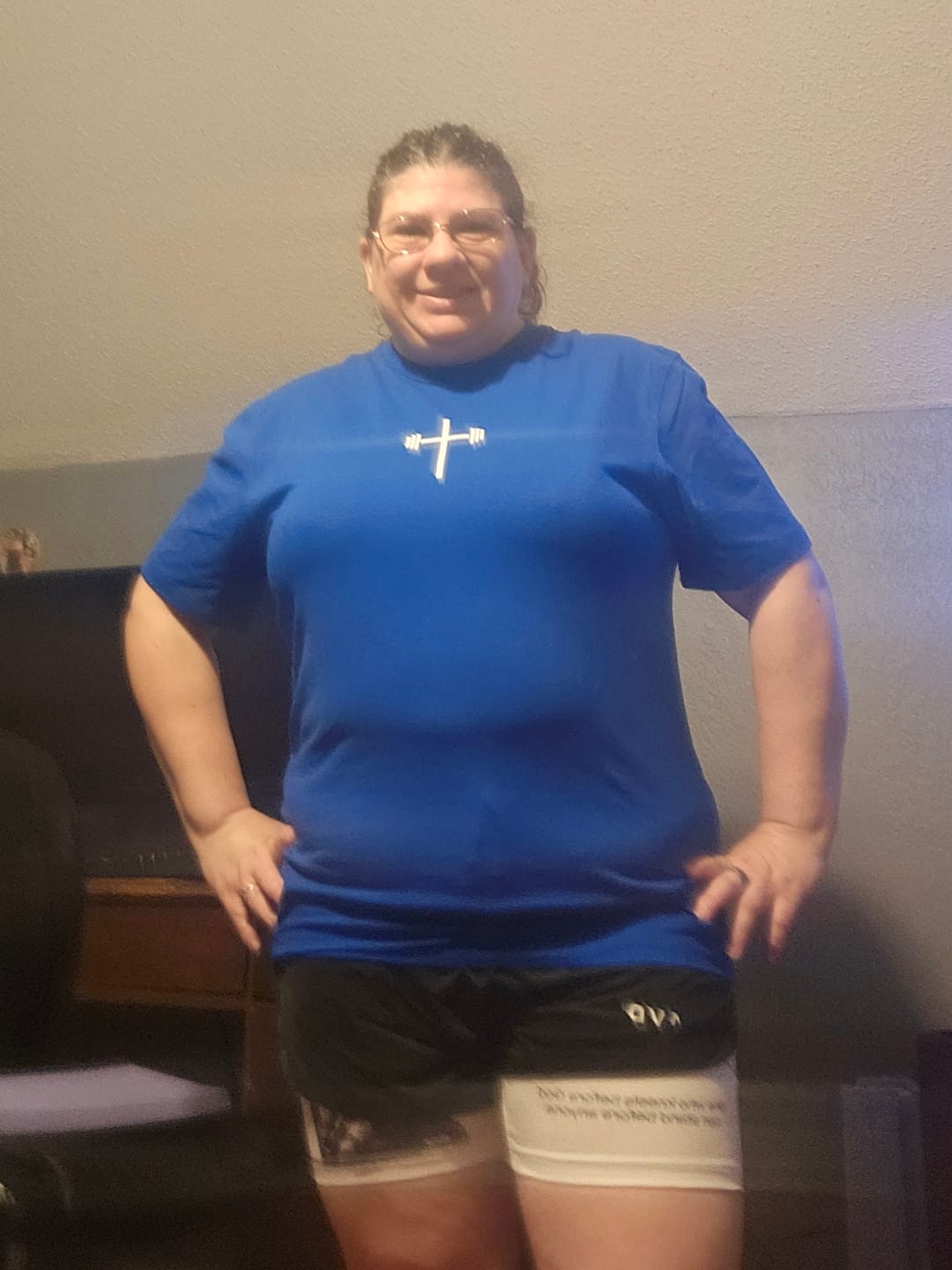 Customer photo review of Philippians 4:13 Performance Tee
