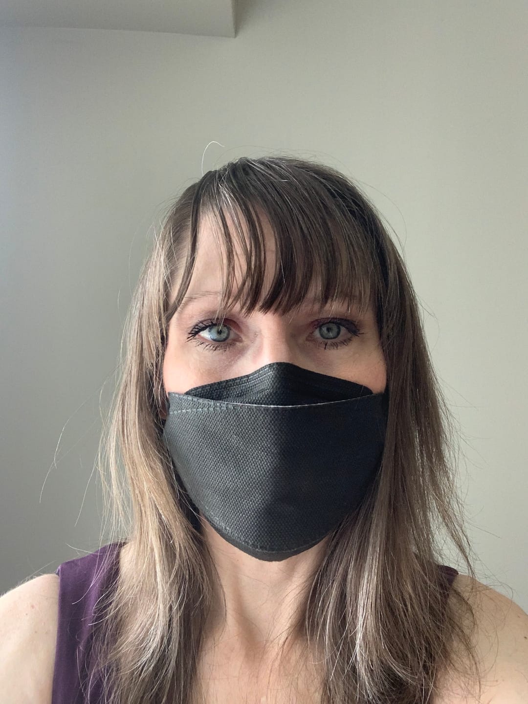 Customer photo review of N95 Respirator Face Mask Made in Canada (Small)