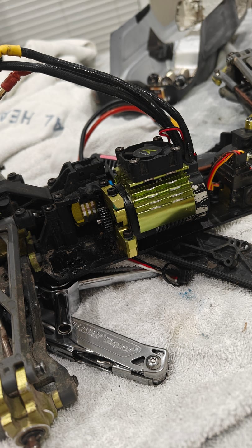 Customer photo review of Adjustable Motor Mount For RZ001 and XTS-F10