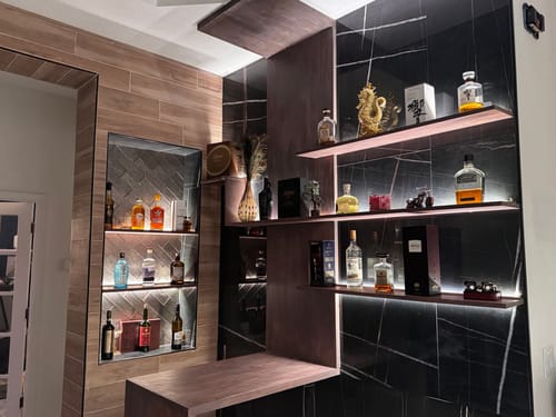 Customer photo review of Seahorse Mizunara Cask Japanese Whisky