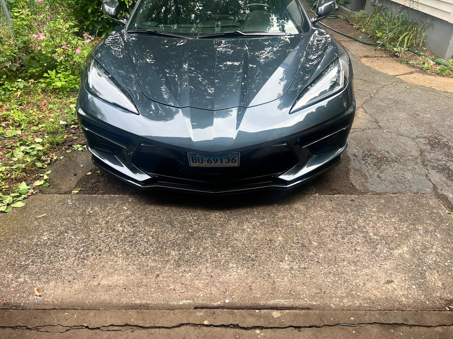 Customer photo review of Chevrolet Corvette C8 Z51 Package Front Splitter