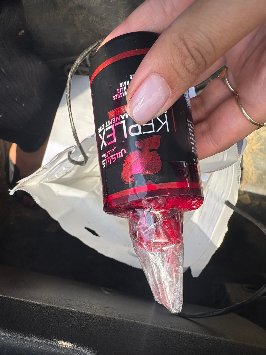 Customer photo review of Keplex Crazy Color Toner - Semi-Permanent 100ml