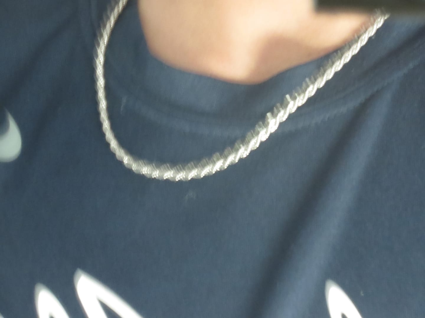 Customer photo review of Rope Chain - Silver