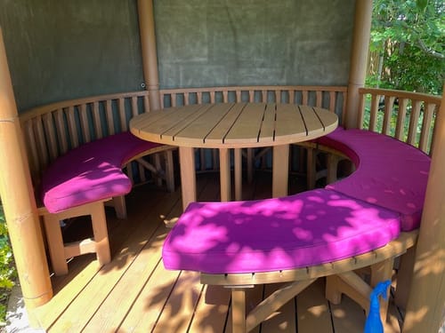 Customer photo review of Fabric Paint -- Raspberry