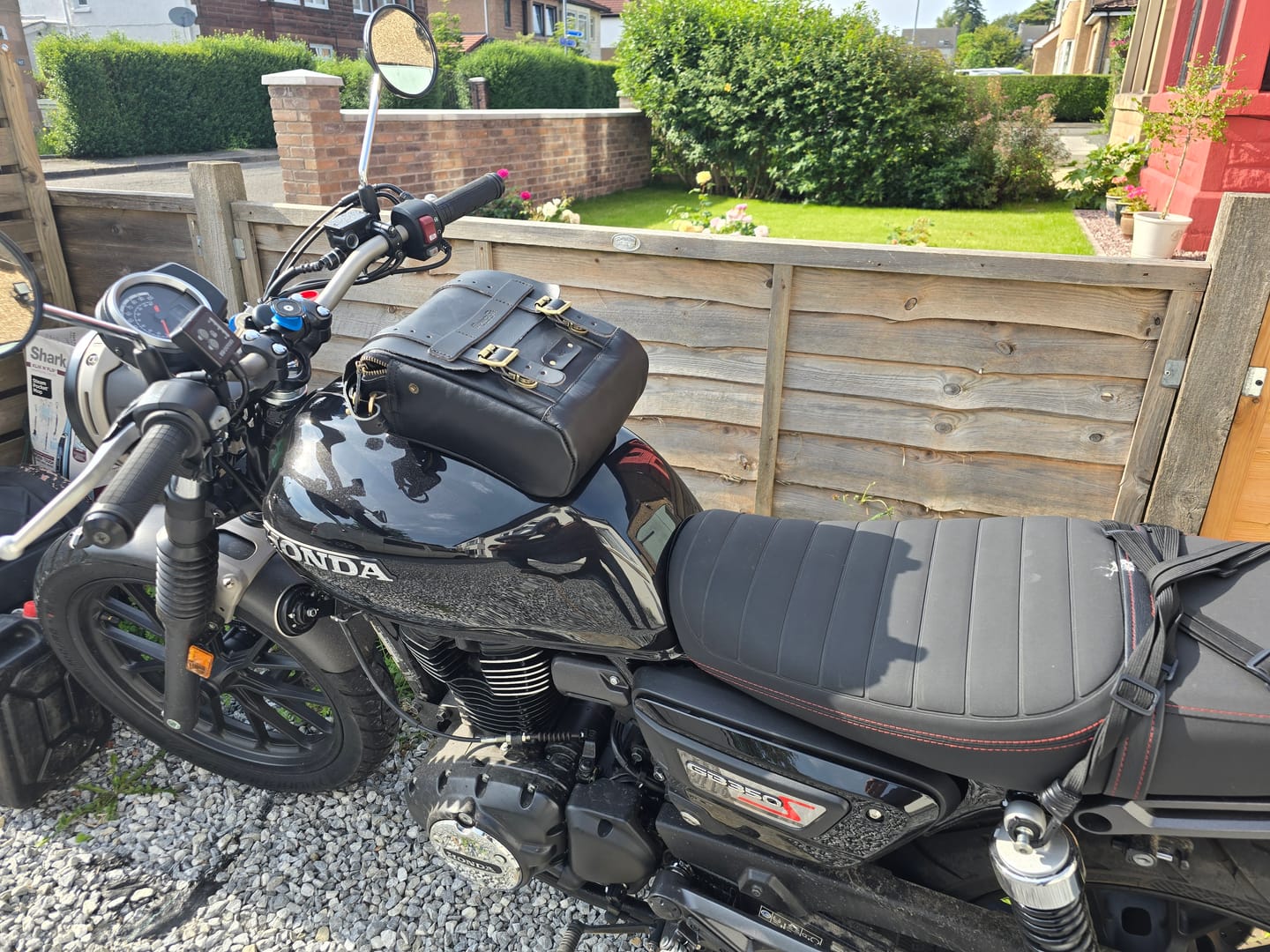 Customer photo review of tank and tail bag