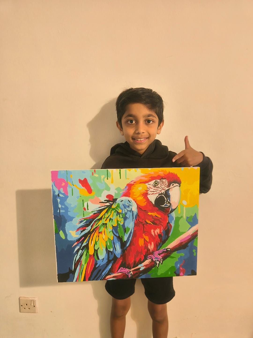 Customer photo review of Scarlet Macaw