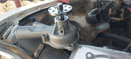 Customer photo review of Water Pump Chev 25 38 41 (Gwg-01A)
