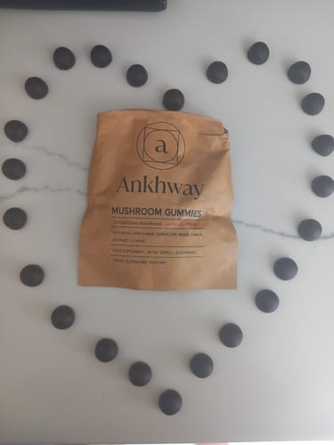 Customer photo review of 2-Month Mushroom Gummies