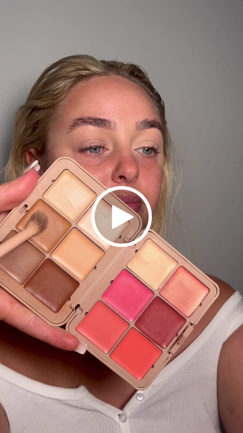 Customer video review of Complete Canvas Complexion Palette