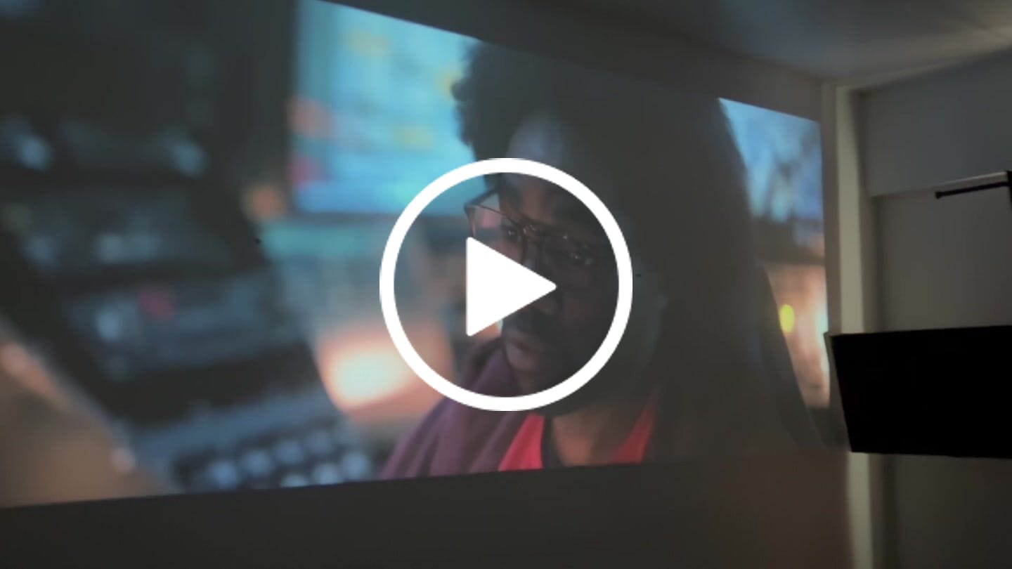 Customer video review of CineMaster Pro® - 4K Smart Projector
