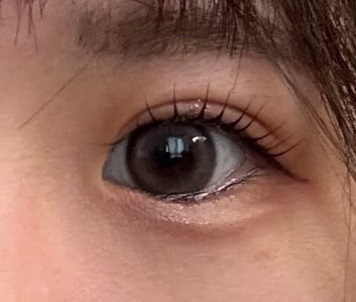 Customer photo review of Bean Kristin 1Day - ロウブラウン