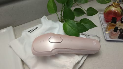 Customer photo review of INIA HAUTE Pro IPL Hair Removal Device