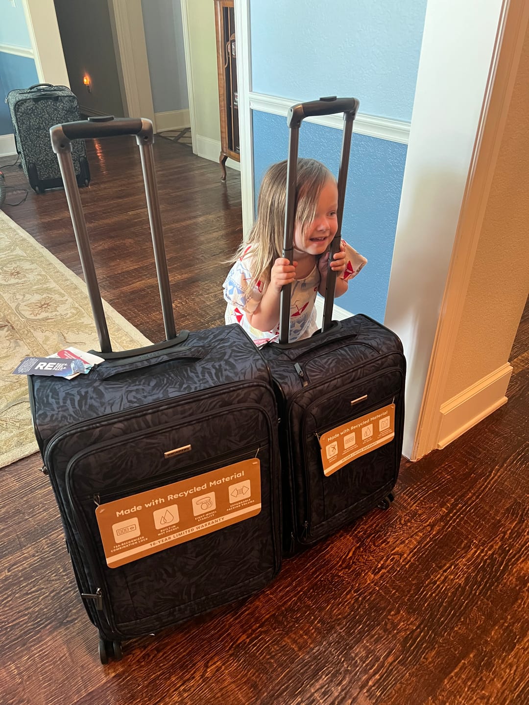 Customer photo review of Avalon Softside 2-Piece Set (20" Carry-on & 28" Large Checked)