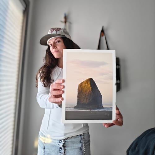 Customer photo review of 7x10 Giclee Fine Art Prints