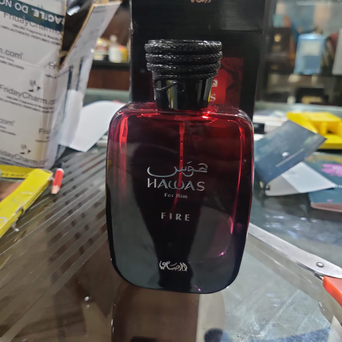 Customer photo review of Rasasi Hawas Fire Eau De Parfum For Unisex(New Release 2025)