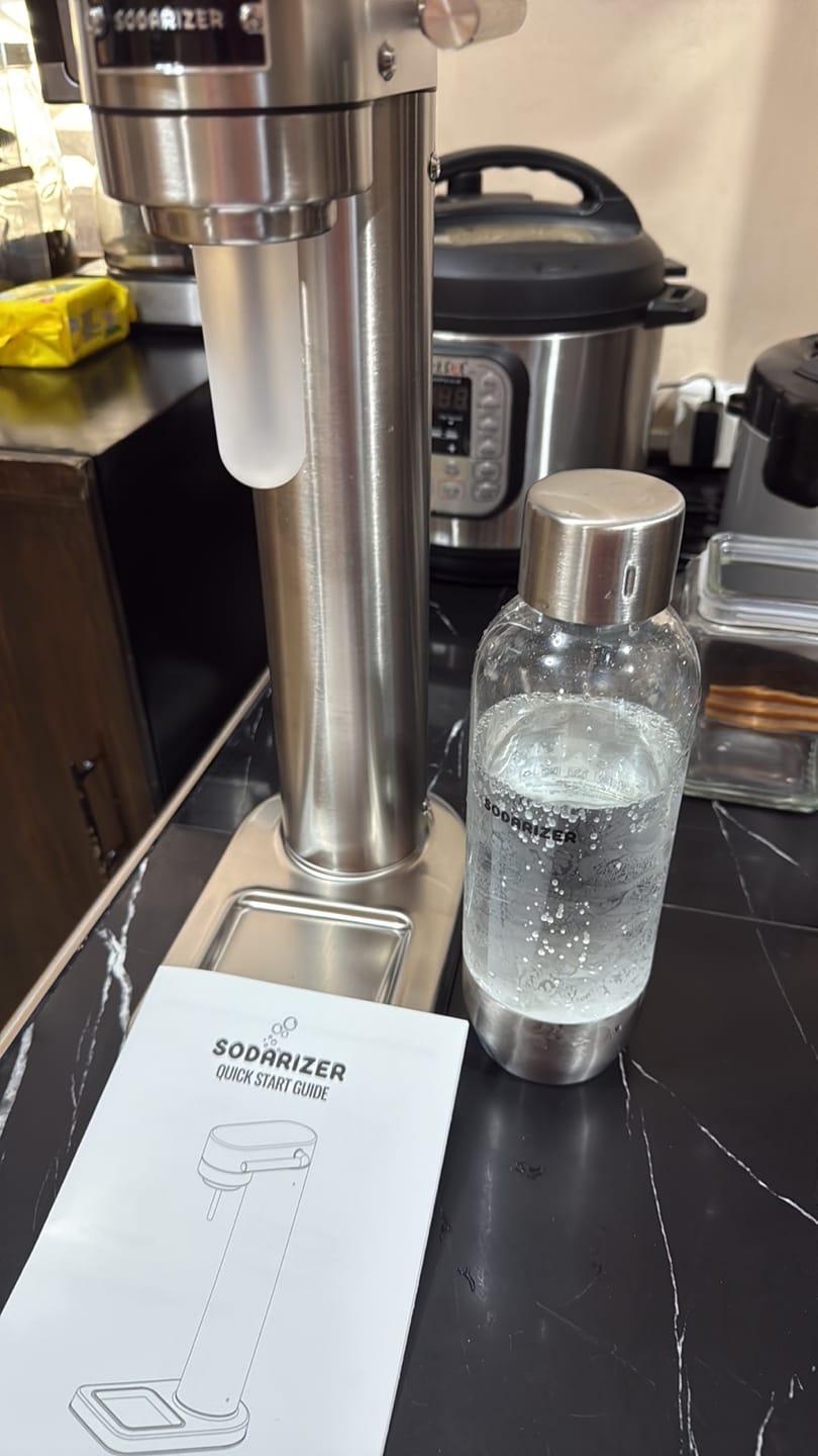 Customer photo review of Sodarizer Steel: Family Bundle